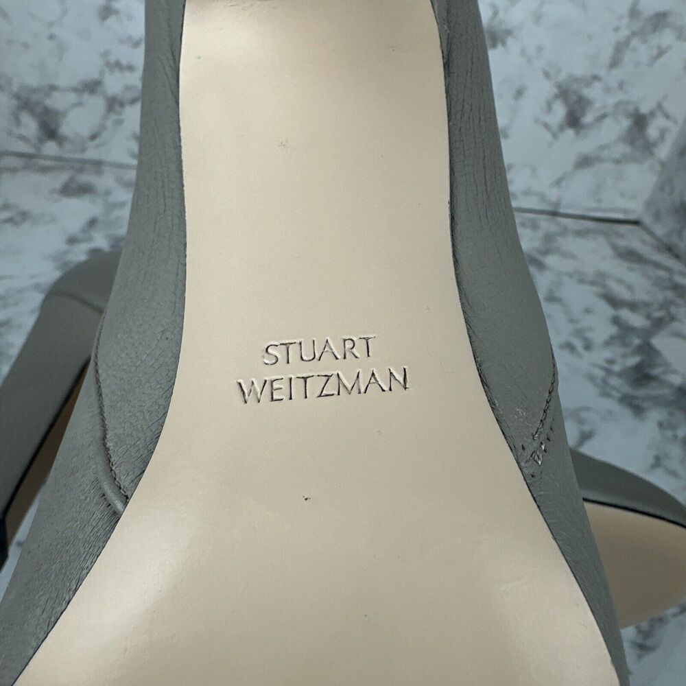 Stuart Weitzman Brooks Bootie Boot Size 9 Seal Gr… - image 8